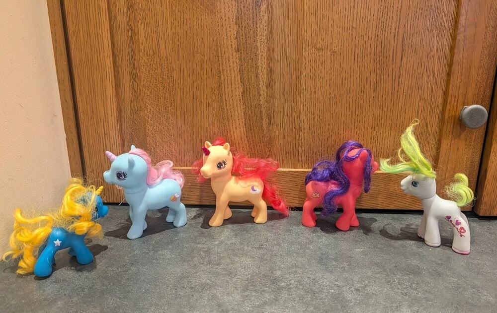 My Little Pony Lot of 5 Figures Hasbro
